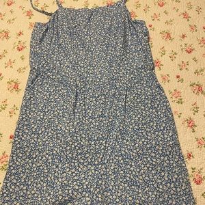 Old navy blue floral romper